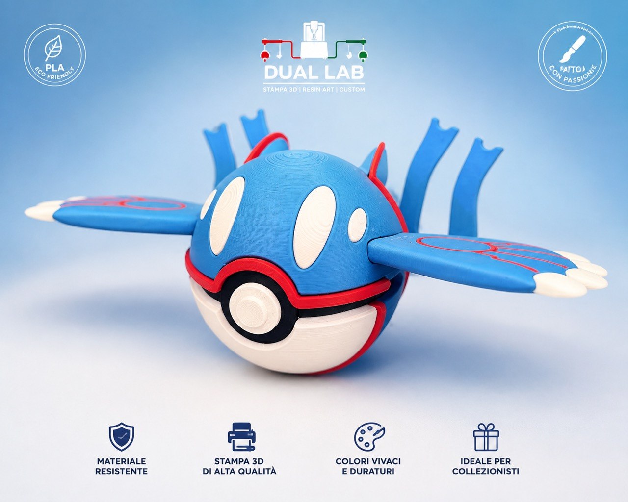 Creazione Dual Lab: Pokéball Kyogre